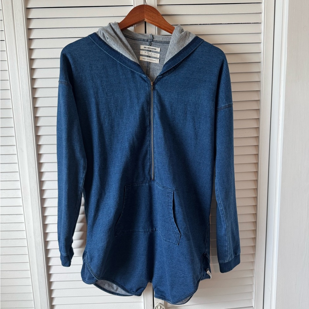 One Teaspoon x Free People Long Sleeve Romper Sweatsuit